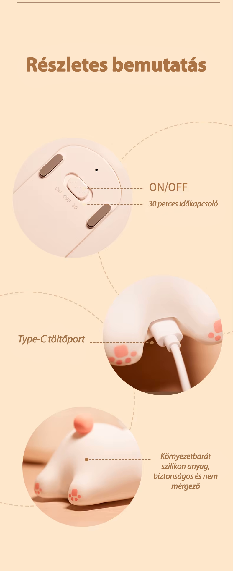 Milo Králíček - Noční LED lampa🐰