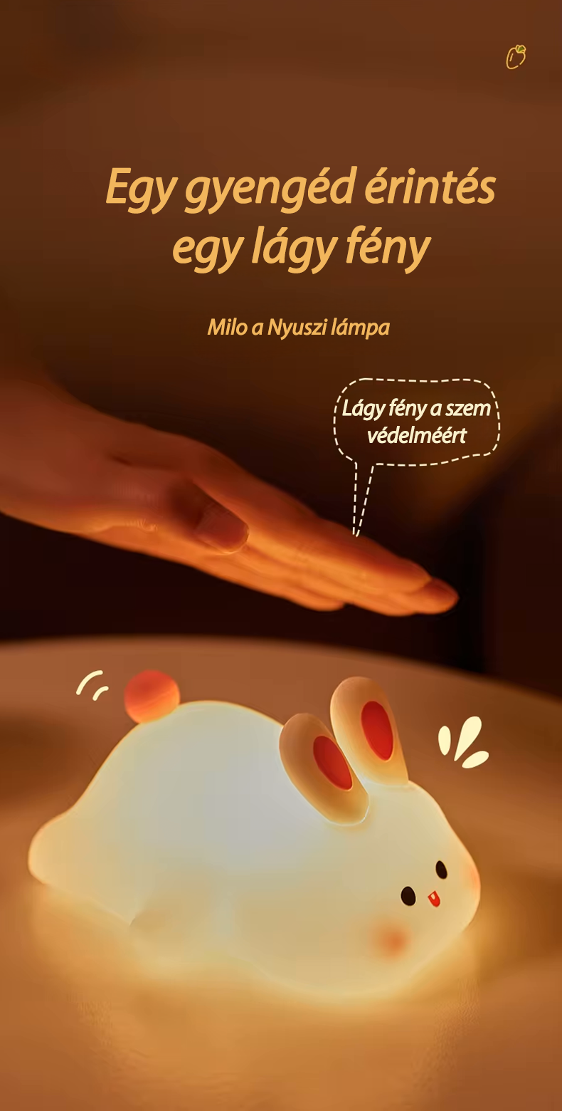 Milo Králíček - Noční LED lampa🐰