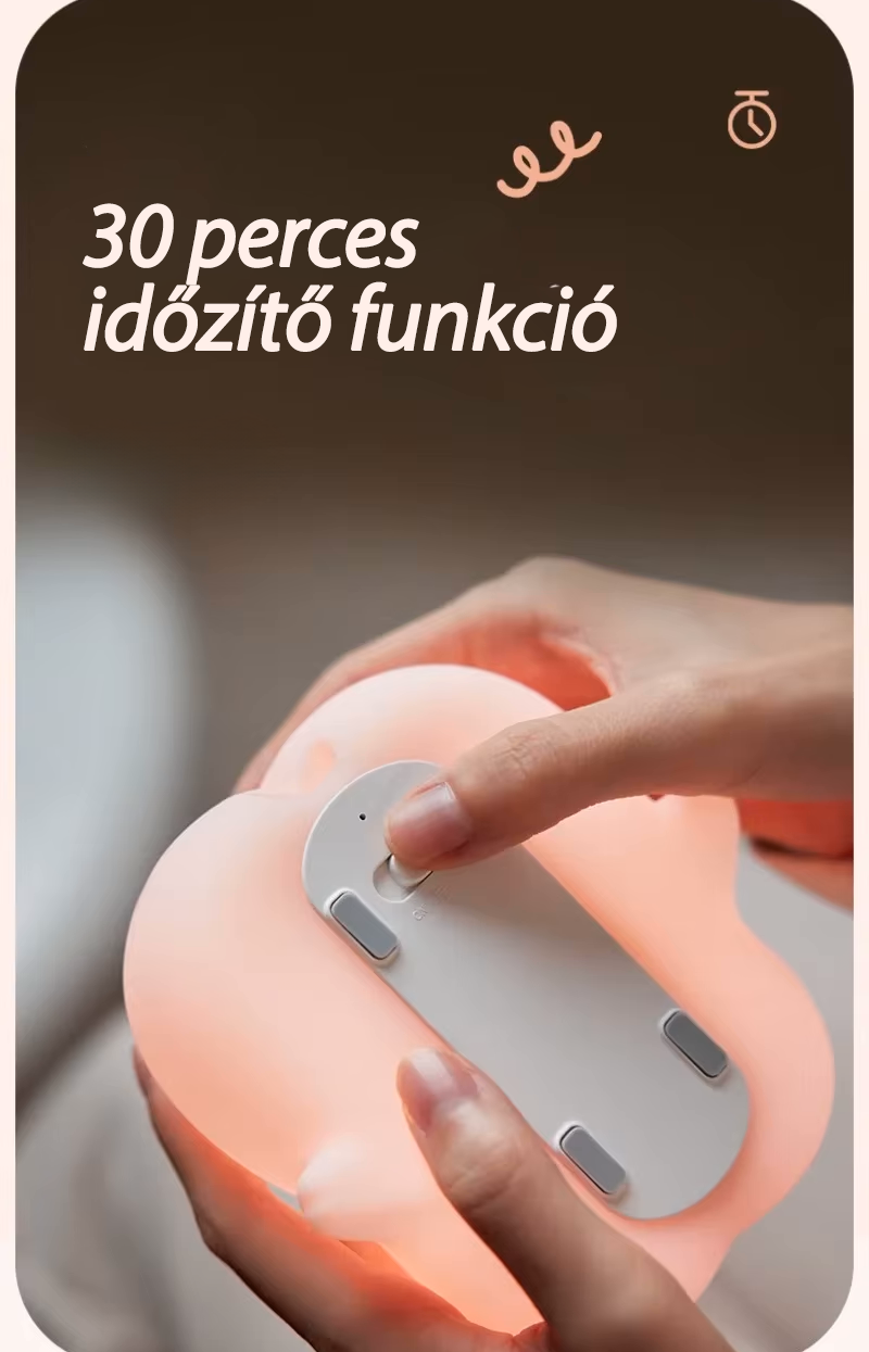 Mazsi Prase - Noční LED lampa🐷