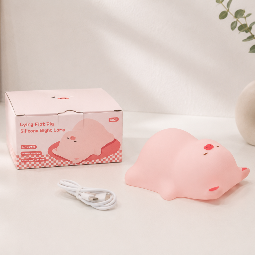 Pufi Prase - Noční LED lampička🐷