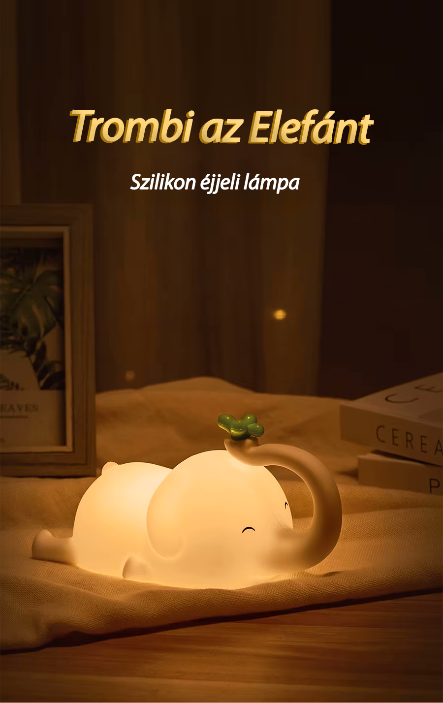 Trombi a Slon - Noční LED Lampa🐘