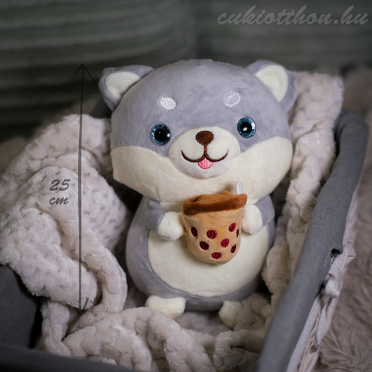 Mokka – Roztomilý plyšový pejsek - 25 cm
