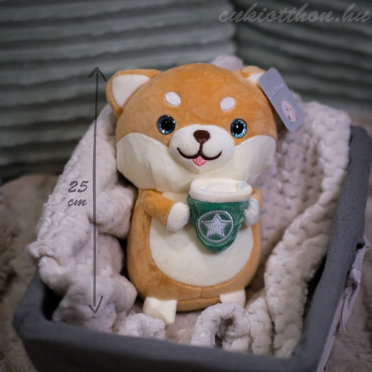 Mokka – Roztomilý plyšový pejsek - 25 cm