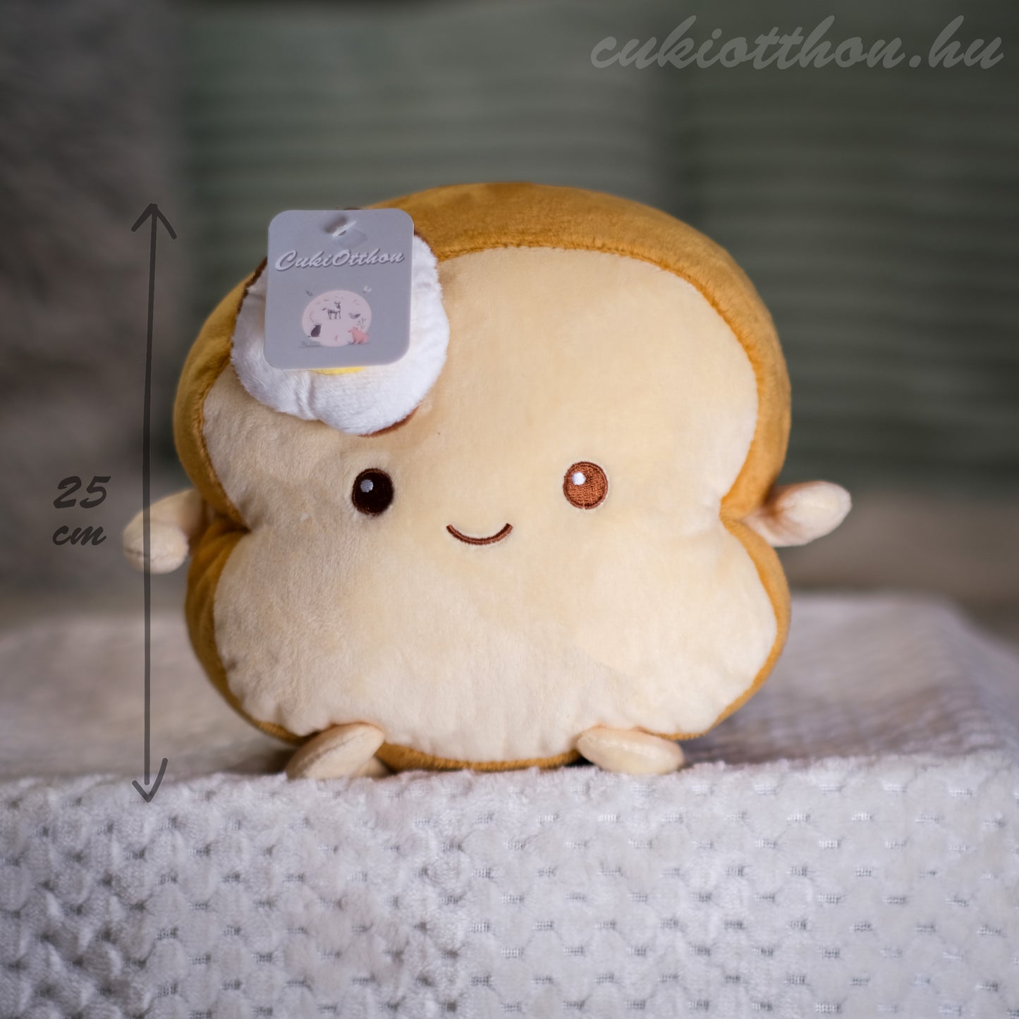 Toasti – Roztomilý plyšový toust - 25 cm