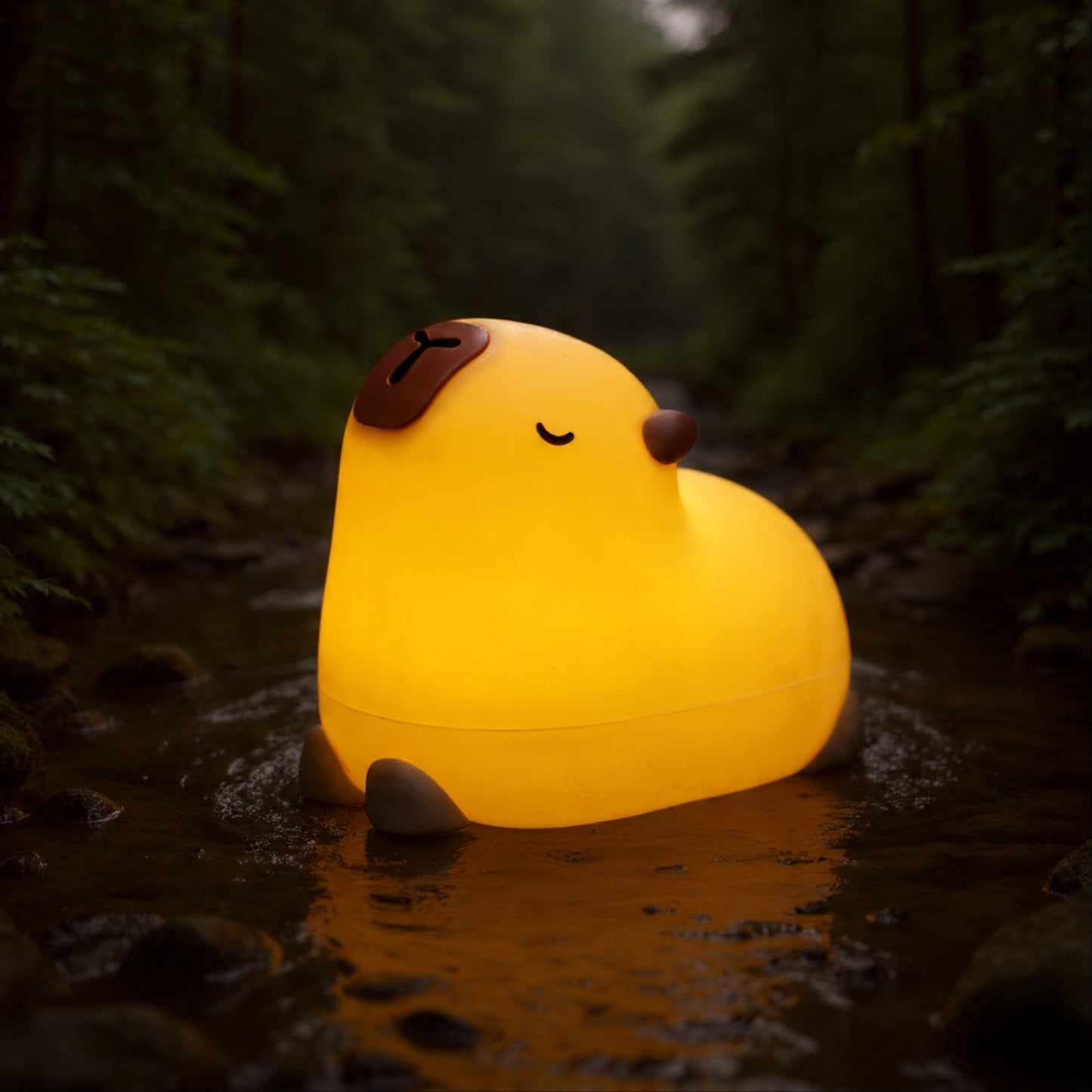 🎁 Kapi a Capybara - Éjjeli LED Lámpa (100% off)